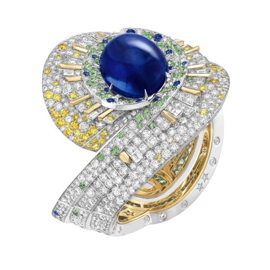 Sentier d'Etoiles 白金手鐲，by Van Cleef & Arpels