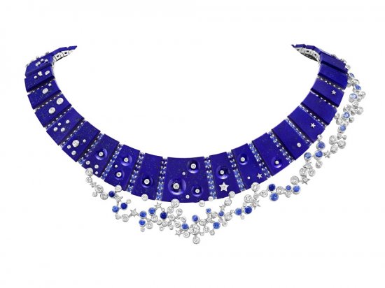 Ciel de Minuit 白金項鏈，by Van Cleef & Arpels