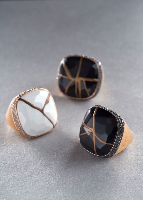 Pomellato新一季珠寶作品Kintsugi 系列|金繼工藝