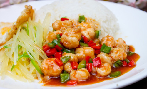 周大蝦龍蝦蓋澆飯