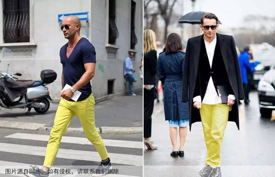 2016-2017十大春夏男裝流行色盤點1