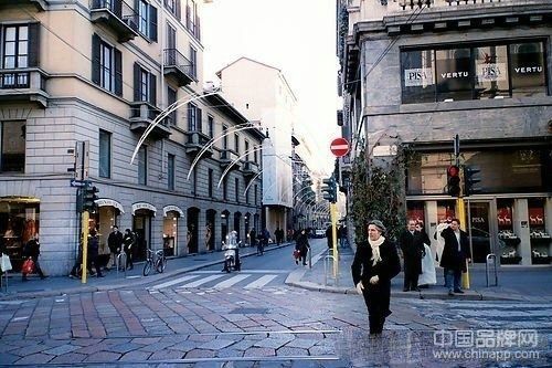 意大利米蘭黃金四角區