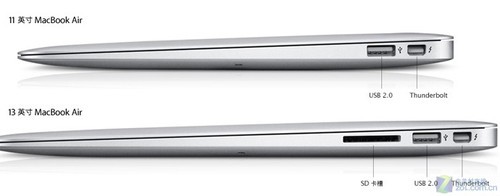 蘋果MacBook Air更新 配i5或i7處理器