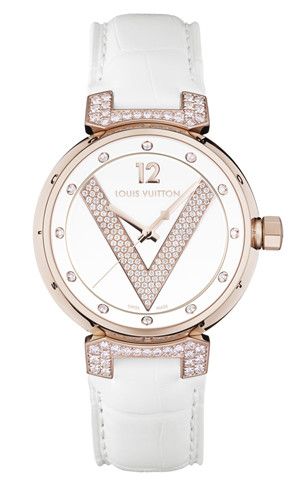 Tambour V 玫瑰金腕表
