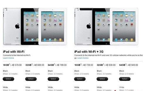  iPad 2在國際市場上市