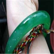 冰種飄花翡翠手鐲