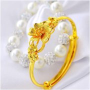 結婚黃金鐲子買實用的好還是大氣的好？