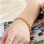 中年女性戴什么黃金轉運珠手鏈合適？