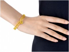 30歲女性戴的黃金手鐲款式圖片有哪些？