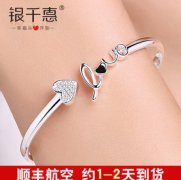 2018年流行銀手鐲款式有哪些？好看的新款銀手鐲