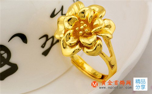 黃金戒指款式 2017男女時尚黃金戒指款式推薦_婚