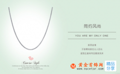 欣賞黃金項鏈圖片