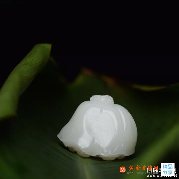 翡翠物語:為何都喜歡和田玉雕的蓮,我看了我