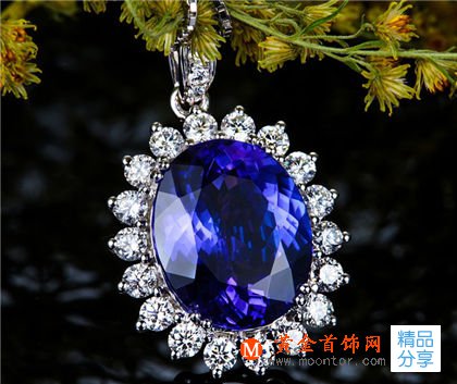 坦桑石吊墜款式 18k金坦桑石吊墜款式推薦