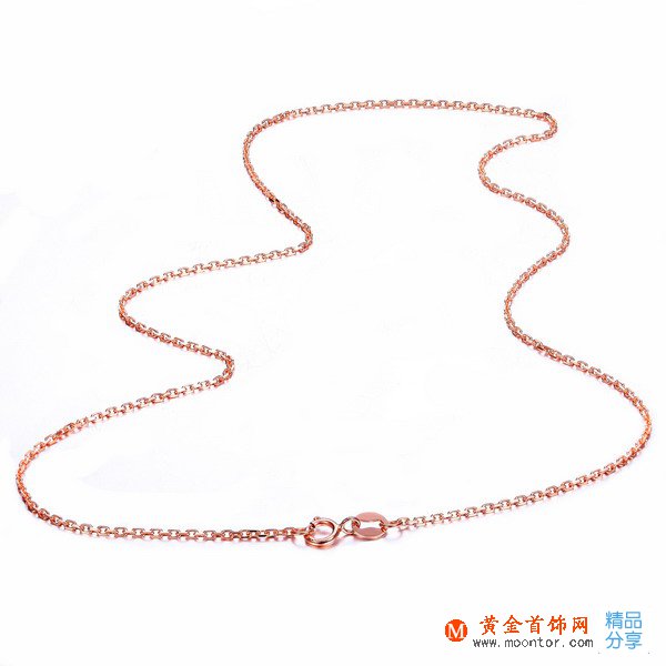 18K金項鏈帶你走進時尚生活
