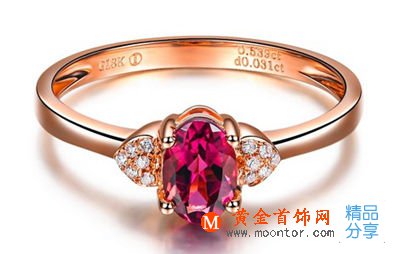 黃紅18k金戒指的差別是什么