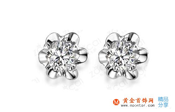 白金耳釘的價格