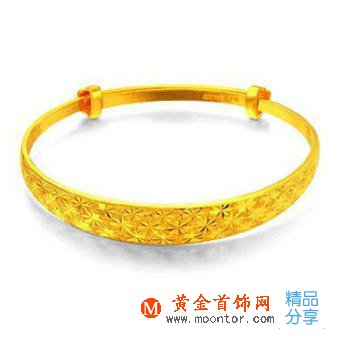 金手鐲 金手鐲的戴法