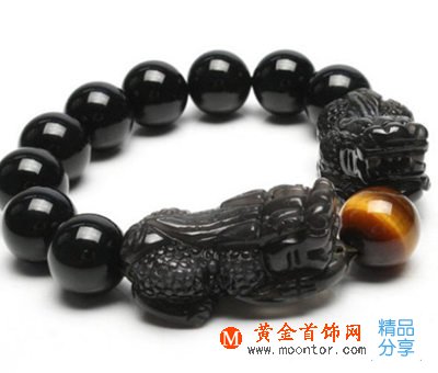 黑曜石手鏈有什么寓意 佩戴黑曜石手鏈代表的意義
