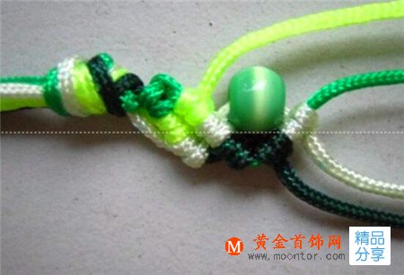 小珠子手鏈的編法大全  小珠子手鏈的編法教程圖解
