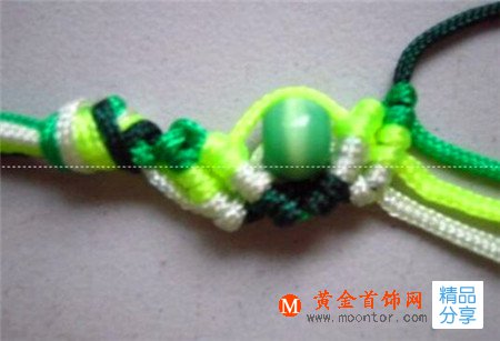 小珠子手鏈的編法大全  小珠子手鏈的編法教程圖解