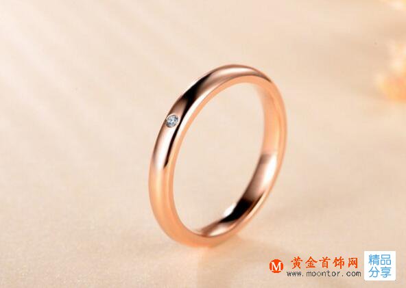 時尚玫瑰金女戒 玫瑰金女戒知識大全