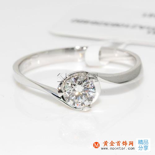 三爪鑲鉆戒有什么特別的寓意