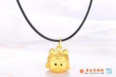 黃金吊墜搭配什么繩子好看