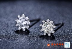 Au750鉆石耳環一般多少錢一對
