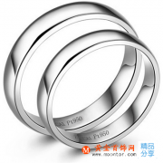 鉑金情侶戒指多少錢