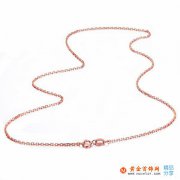 18K金項鏈帶你走進時尚生活