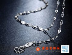白金項鏈斷了能接嗎
