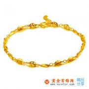 盤點黃金手鏈樣式與搭配