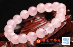 粉紅色水晶手鏈是好運的代表么