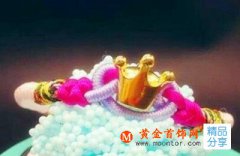 可愛硬金手鏈DIY教程  時尚硬金手鏈DIY圖解