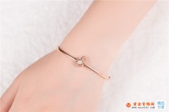 18k金的鉆石手鐲好不好