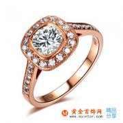 玫瑰金戒指貴嗎