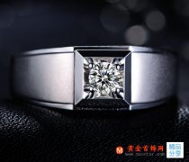 鉑金男士戒指的價格一般是多少