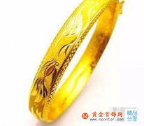 黃金手鐲,不同款式的寓意