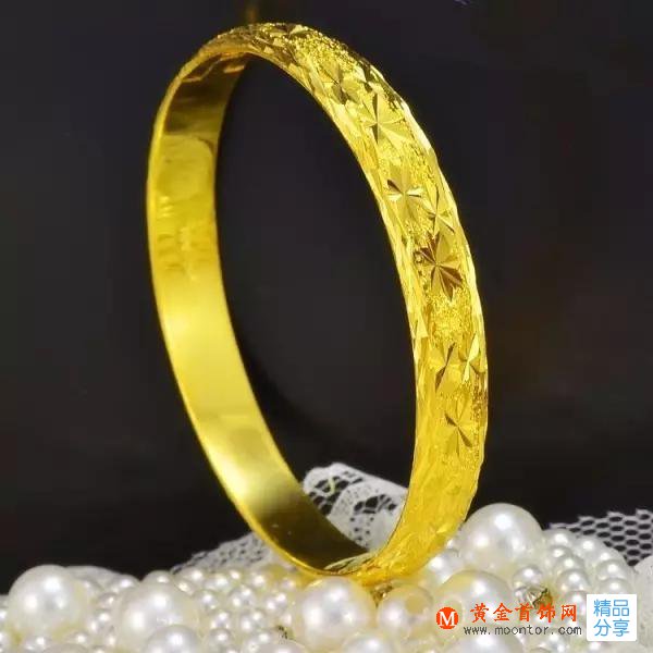 黃金手鐲,不同款式的寓意