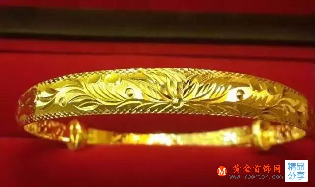 黃金手鐲,不同款式的寓意