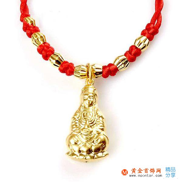 一個月的小寶貝能戴黃金手鐲么？