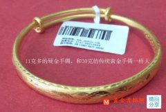 手鐲硬金手鐲好，還是軟金手鐲好呢？購買指導