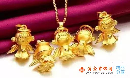 教你識別真假硬金吊墜，硬金吊墜圖片大全