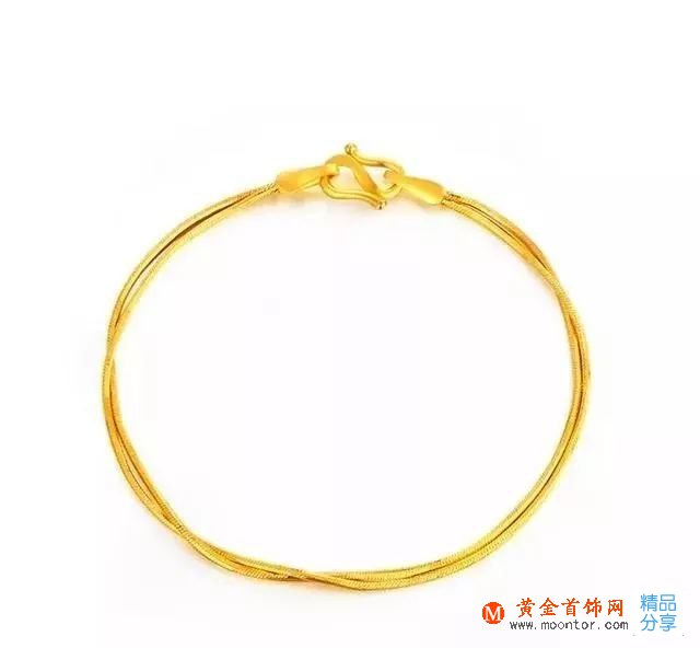 女士黃金手鏈款式，好看的黃金手鏈怎么挑？