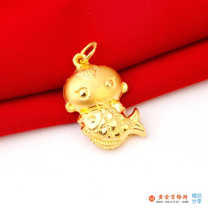 黃金魚吊墜有什么寓意  佩戴黃金魚吊墜代表的寓意