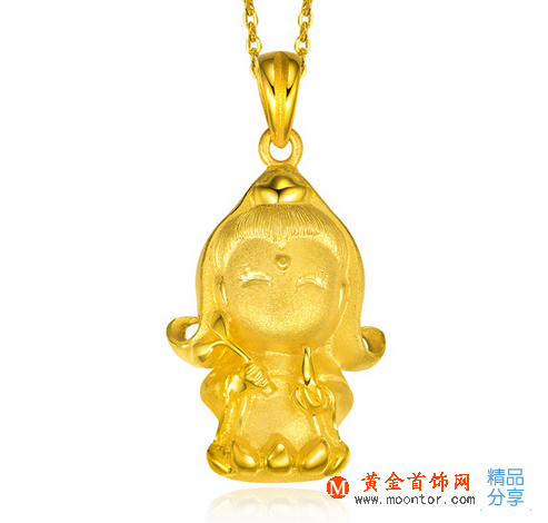 金觀音吊墜報價多少錢 金觀音吊墜圖像大全