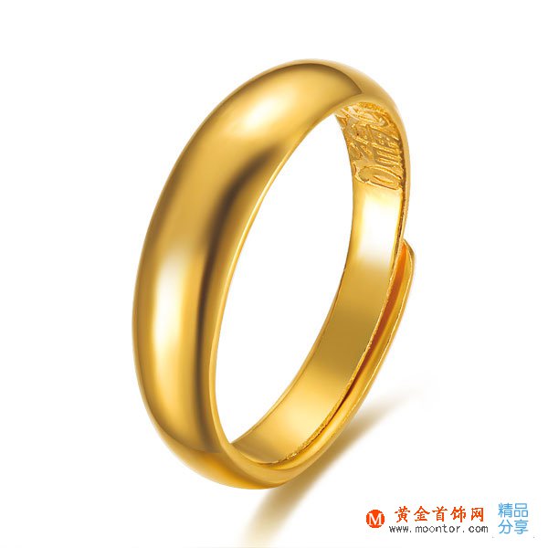 黃金戒指女款推薦  黃金戒指女款圖片