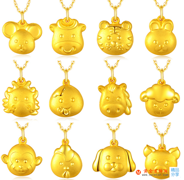 千禧之星黃金吊墜款式熱賣  千禧之星新款千足金及價格推薦【圖片】