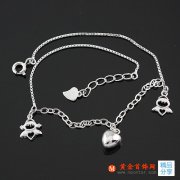 純銀腳鏈價格   純銀腳鏈多少錢
